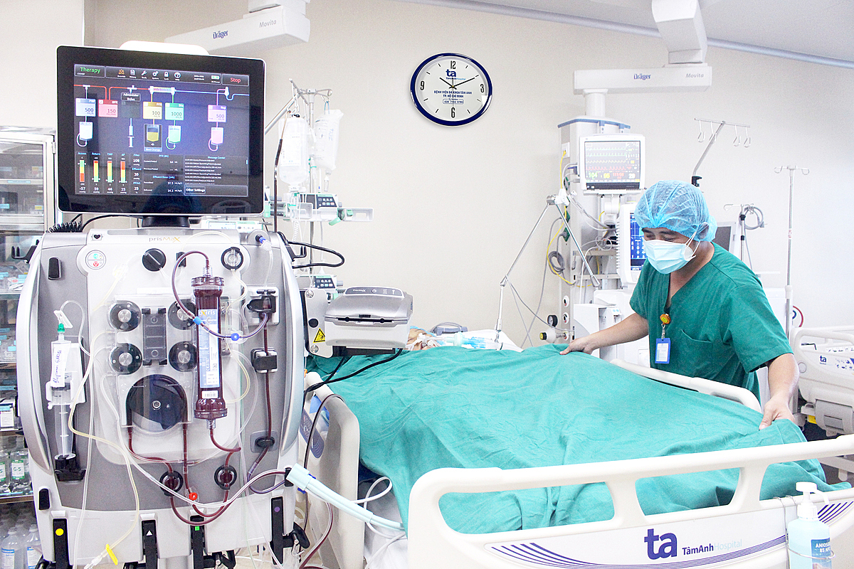 Những người mắc Covid-19 càng nặng thì nguy cơ gặp các biến chứng hậu Covid-19 càng nhiều. Ảnh: Bệnh viện đa khoa Tâm Anh